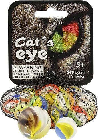 شبكات رخامية مباشرة من SCS متنوعة 5 عبوات - شبكات عشوائية تحتوي على 1 مطلق النار و24 كرة رخامية لكل لاعب - 125 كرة رخامية إجمالية in Kuwait