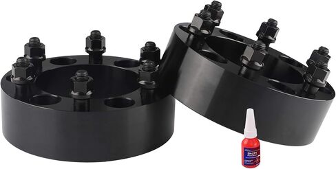 FLYCLE 6x5.5 Hubcentric Wheel Spacers 2 inch for 1995-2023 Tacoma 1989-2024 4Runner, 6x139.7mm Wheel Spacer with 12x1.5 Studs 106mm Bore for Tundra FJ Cruiser Fortuner Sequoia GX460 GX470 in Saudi Arabia