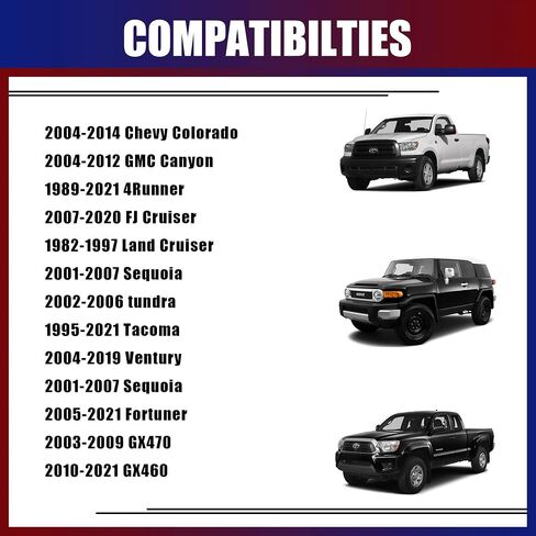 FLYCLE 6x5.5 Hubcentric Wheel Spacers 2 inch for 1995-2023 Tacoma 1989-2024 4Runner, 6x139.7mm Wheel Spacer with 12x1.5 Studs 106mm Bore for Tundra FJ Cruiser Fortuner Sequoia GX460 GX470 in Saudi Arabia