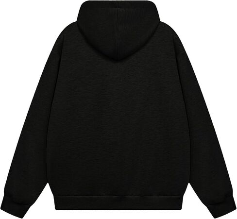 Aelfric Eden Women's Oversized Hoodies Sweatshirt Trendy Long Sleeves Solid Essentials Hoodie Y2k Fall Fashion Outfits in Saudi Arabia