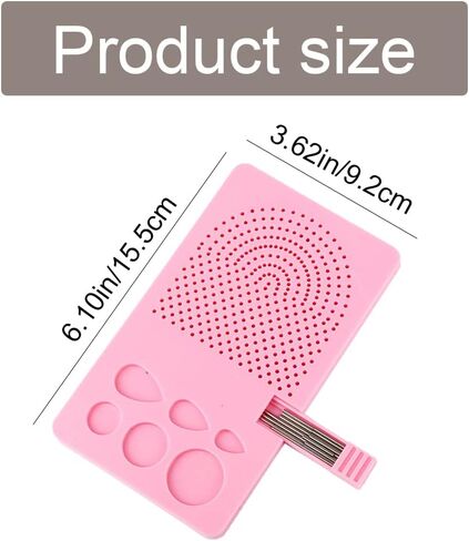 دليل لوحة اللف المحمولة لوحة اللف الحياكة ورقة شبكة دليل لف القرص مع صندوق تخزين دبابيس لصناعة الورق صنع شرائط الورق in Kuwait