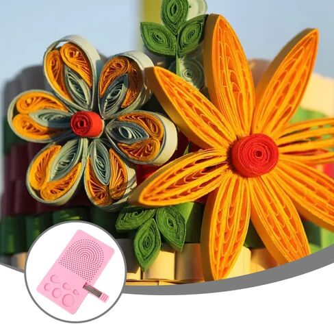 دليل لوحة اللف المحمولة لوحة اللف الحياكة ورقة شبكة دليل لف القرص مع صندوق تخزين دبابيس لصناعة الورق صنع شرائط الورق in Kuwait