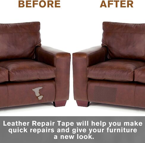Leather Repair Patches 9.84"×11.81", Self-Adhesive Leather Repair Tape for Couches,ar Seats,Handbags,Jackets,Leather Goods in Saudi Arabia