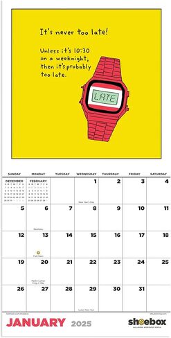 TF PUBLISHING 2025 Shoebox Daily Desktop Calendar | Home and Office Organization | Small Desk Top Calendar | Full-Color Easy Tear-Off Pages | Standing Fold-Out Cardboard Easel for Desks | 5.25"x5.25" in Saudi Arabia