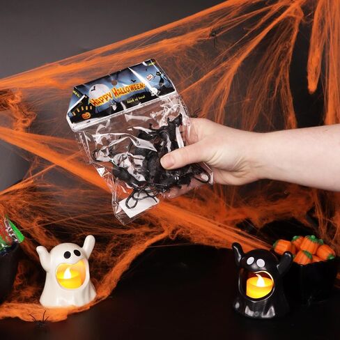 Needzo Halloween Plastic Rats, Realistic Haunted House Props, Party Accessories, 12 Pieces, 2.62 Inches in Saudi Arabia