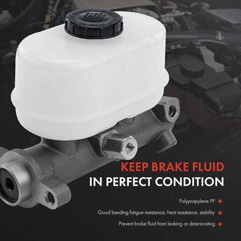 A-Premium Brake Master Cylinder Compatible with Ford Vehicles - For F53 1989-1997, F-350 1988-1997, F Super Duty 1988-1997, F59 1989-1996 - Replace # F4TZ2140D, E8TZ2140A in Saudi Arabia
