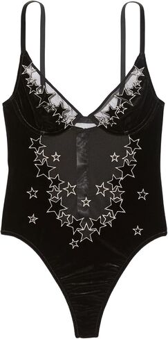 Victoria's Secret Fashion Show '24 Women's Velvet Bodysuit (XS-L) in Saudi Arabia