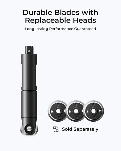 شفرة دوارة xTool لآلة الحرف اليدوية M1 Ultra 10W/20W - أداة قطع دوارة للدنيم والقطن والكتان وما إلى ذلك، شفرة قطع ممتازة للحرف اليدوية المخصصة والهدايا التي تصنعها بنفسك in Saudi Arabia