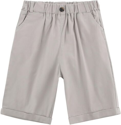 Shorts for Boys, Boy's Pull on Uniform Jogger Shorts for Summer in Saudi Arabia