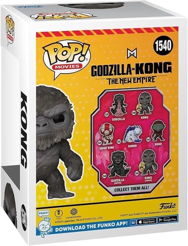 Funko Pop! Movies: Godzillla x Kong: The New Empire - Kong with Mechanical Arm in Saudi Arabia