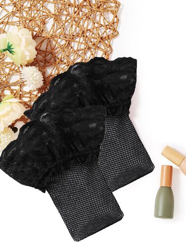 Avidlove Women's Sheer Thigh High Stockings Lace Trim Fishnet Tights Sexy Exotic Hosiery in Saudi Arabia