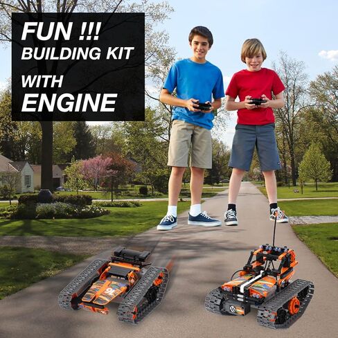 BIRANCO. STEM Remote Control Building Kit 3 in 1 RC Tracked Racer/Tank/Robot Engineering Toys, Science Construction Play Set, Toy Car Christmas for Boys & Girls Age 8-12 (392pcs) in Kuwait