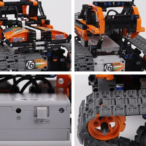 BIRANCO. STEM Remote Control Building Kit 3 in 1 RC Tracked Racer/Tank/Robot Engineering Toys, Science Construction Play Set, Toy Car Christmas for Boys & Girls Age 8-12 (392pcs) in Kuwait