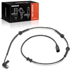 A-Premium ABS Wheel Speed Sensor Compatible with Fiat Model - 500 2012-2019 - Front Driver or Passenger Side, Replace# 68073058AA, 68073058AB