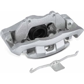 A-Premium Disc Brake Caliper Assembly with Bracket Compatible with Select Volvo Models - C70 2006-2013, S40 2005, V50 2010-2011 - Front Right Passenger Side