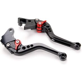 Adjustable Short Brake Clutch Levers for CBR600RR 2007-2019, CBR1000RR/FIREBLADE 2008-2016, CB1000R NeoSportCafe 2018-2019 Black