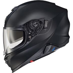 ScorpionEXO T520 Full Face Motorcycle Helmet Integrated EXO-COM Bluetooth Communication System DOT ECE Approved Matte Blk-MD