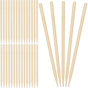 30 Pcs Wooden Stylus for Scratch Art, Scratch Art Sticks Craft Sticks, 4.7 Inch Heavy Duty Stylus Scratch Art Stylus for DIY Creative Draw Christmas Thanksgiving Scratch Art Activity Craft Projects