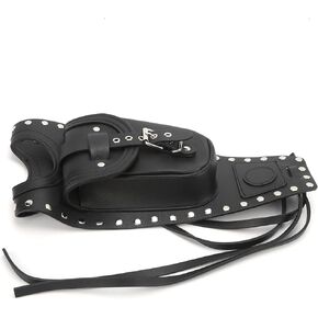 Motorcycle Fuel Tank Bag Gas Tank Pad Cover Artificial Leather Fit for XLX1000 XL1200X XLH883,Black