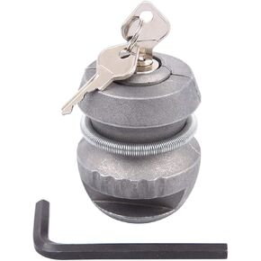 NC Universal Hitchlock Trailer Anti-Theft Trailer Hitch Coupling Lock Tow Ball Lock Caravan Lock