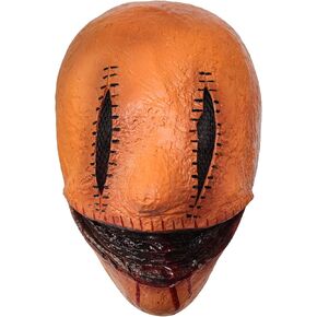 Scary Mask Horror Movie Mask Demon Halloween Cosplay Full Head Latex Devil Props Creepy Masquerade Party Accessories