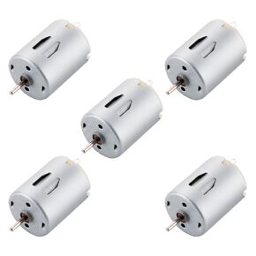 5Pcs DC Motor 3-12V Motor Electric Motor 280 Motor Micro Mini Motor Hobby Motor for RC Car Boat Airplane Toys DIY Hobby Science Project