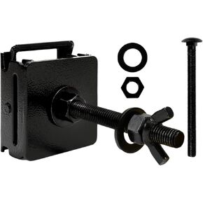 Upgraded E Track Spare Tire Holder Mount, Double Fittings E Track Spare Tire Mount, One-Piece Bolts That Won’t Break, Perfect for Trailers, Trucks, and Warehouses - Maximizes Space and Organization