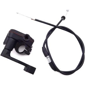 7/8'' 22mm Metal Thumb Throttle Control Housing Cable Accelerator Handle Assembly For Chinese 50cc 70cc 90cc 110cc 125cc ATV Quad Kazuma Sunl Taotao Bike