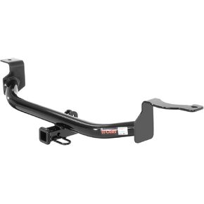 CURT 11077 Class 1 Trailer Hitch, 1-1/4-Inch Receiver, Fits Select Honda CR-Z, GLOSS BLACK POWDER COAT