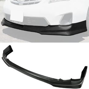 KUAFU Front Bumper Lip Splitter Compatible with 2011-2013 Toyota Corolla Chin Spoiler Black 3PCs
