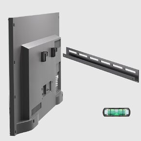 KAMIWI TV Wall Mount for Most 32-75 Inch TV, Universal Flat Screen TV Holder with Max VESA 600x400mm up to 150lbs, Low Profile Space-Saving Easy Install TV Bracket