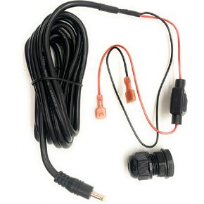 BareHill 12V Power Cable Compatible with Tactacam Reveal X XB SK and WiseEye Trail Camera Cord Includes 2Amp Fuse
