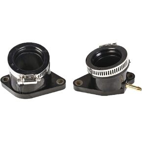 labwork L and R Intake Tube Carburetor Boot Joint Replacement for Yamaha Raptor 660 660r 2001-2015