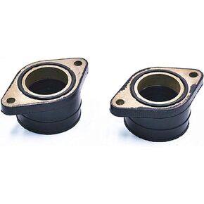 Carbman Intake Manifold Boot Replacement for Honda CB400 CM400 CM450 CM400A CM400C CM400E CM400T Hawk Nighthawk Hondamatic Custom(pack of 2)