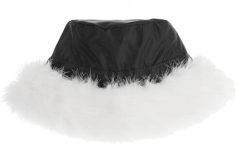 Fuzzy Bucket Hat for Women Fluffy Faux Fur Warm Luxurious Winter Bucket Hat Fisherman Cap in Saudi Arabia