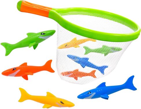 Kiddie Play Diving Pool Toys for Kids, Swimming Pool Diving Rings 4 Pack in Saudi Arabia