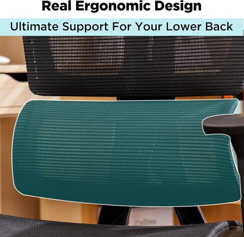 Ergonomic Mesh Office Chair, Office Chair with Advanced Adjustable 4D Headrest & Armrest, Lumbar Support for Long Hours, High-Back Computer Chair with Tilt Function, 5-Year Warranty,Black in Saudi Arabia