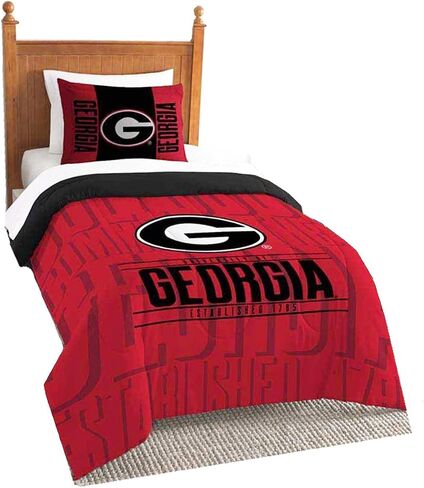 Officially Licensed NCAA "Modern Take" Twin Comforter and Sham in Kuwait
