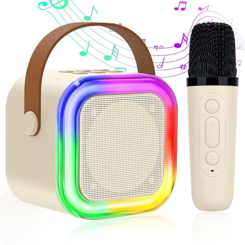 Karaoke Machine for Kids, Toys for 3-12 Years Old Girls Gifts, Kids Karaoke Microphone Machine Toy, Best Fun Christmas Birthday Gifts for 5 6 7 8 9 10 11 Years Teens Girl Boys in Saudi Arabia