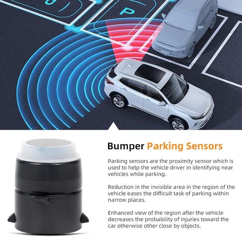 صفقة قطع غيار السيارات الكهربائية 4 قطع أجهزة استشعار مساعدة وقوف السيارات الأمامية / الخلفية PDC متوافقة مع Town & Country 300 Grand Cherokee Cherokee Liberty Commander Durango Journey Grand Caravan Nitro Challenger Charger in Kuwait