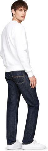 Tommy Hilfiger Men's Medium Weight Crewneck Sweatshirt with Embroidered Flag Logo in Saudi Arabia