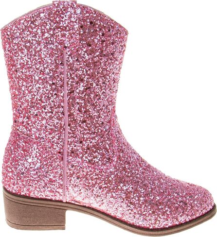 Glitter Cowboy Boots - Mid Calf Western Shoes (Little Kid - Big Kid) in Saudi Arabia