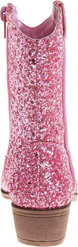 Glitter Cowboy Boots - Mid Calf Western Shoes (Little Kid - Big Kid) in Saudi Arabia