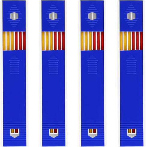 PATIKIL 2.8mm Carpenter Pencil Refills, 4Set/24Pcs Solid Mechanical Construction Pencil for Carpenter Marker Marking Tool, Woodworking in Saudi Arabia