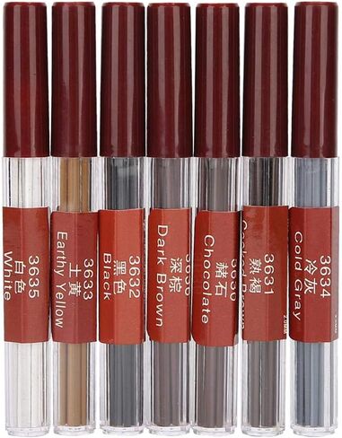 2.0mm Color Pencil , 7 Assorted Colored Refills, Bold and 90 mm Tall Refill Mechanical Pencil Leads, 8pcs for Each Color in Saudi Arabia