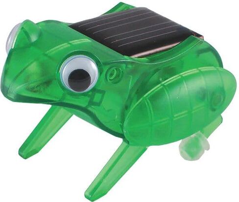OWI Robotics MSK672 Solar Powered Happy Hopping Frog Kit; Build-it-Yourself Educational Solar Hobby Kit; No Batteries Required; Approximately 25 Parts to Assemble; DC Motor in Saudi Arabia