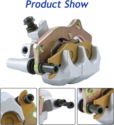 Front Left Right Brake Calipers with Pads Replacement for Kawasaki Teryx 750 Teryx 800 KRF800 2014-2019 43080-0128 43080-0129 in Saudi Arabia