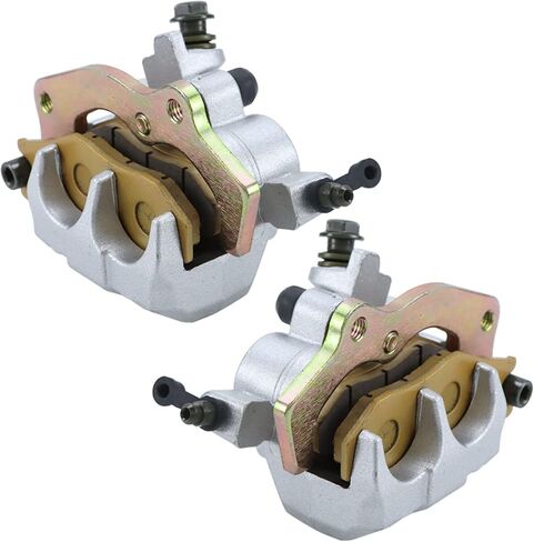 Front Left Right Brake Calipers with Pads Replacement for Kawasaki Teryx 750 Teryx 800 KRF800 2014-2019 43080-0128 43080-0129 in Saudi Arabia