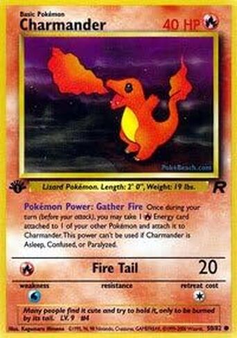 Pokemon - Charmander (50) - Team Rocket in Saudi Arabia