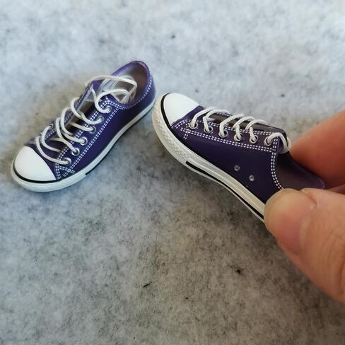 1:6 Scale Figure Shoes Sneakers Shoe for 1/6 12 inch Female Action Figure Phicen TBLeague (Purple) in Kuwait
